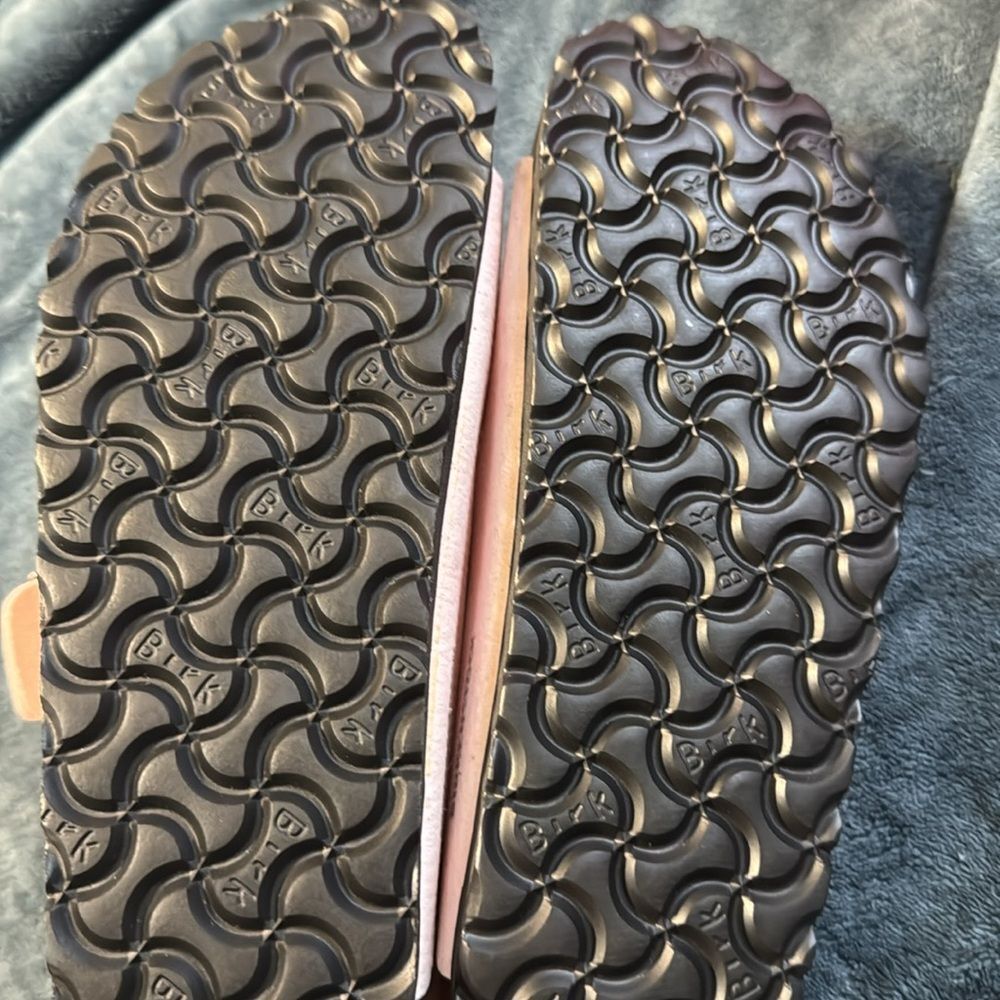 Womens Birkenstock Shearling Arizona Shoe - Picture 3 of 5